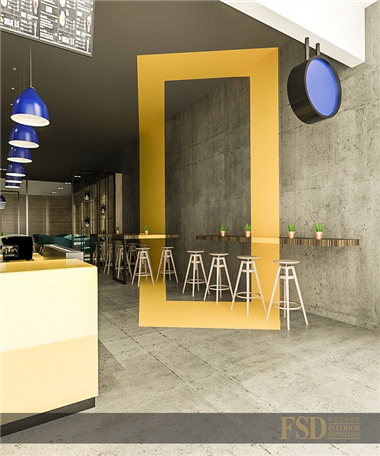 TICOTI CAFE, TAMAN MOUNT AUSTIN ( YELLOW CONCEPT)